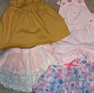 Baby Girl Clothes (4 pieces) 3-6 months